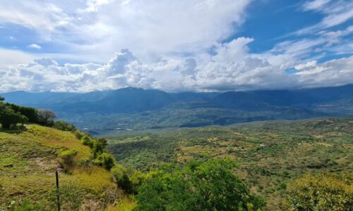 A breathtaking view from the Mirador, where the beauty of the landscape unfolds in all its glory.